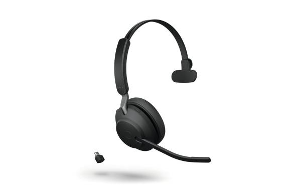 Jabra Headset Evolve2 65 Mono UC Schwarz, USB-C