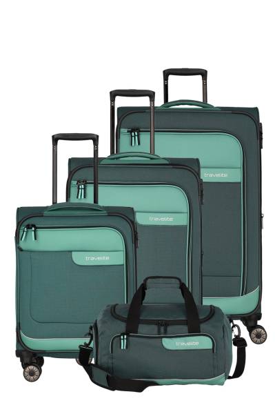 Travelite VIIA 4w L/M/S, Reisetasche, Eukalyptus