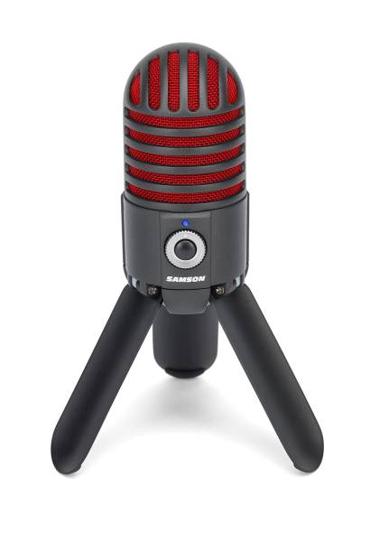 Meteor USB Microphone bl/red Studio Condenser Micro SAMSON SAMTRBR