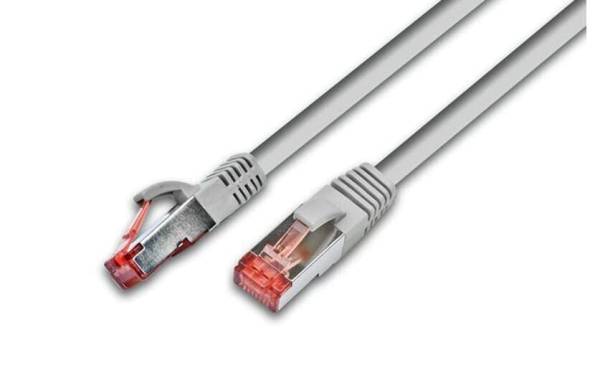 Wirewin Patchkabel Cat 6, S/FTP, 50 m, Grau
