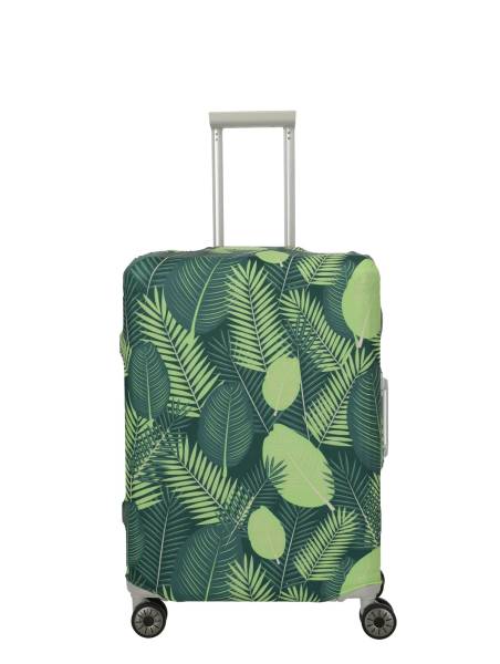 Travelite ACCESSOIRES Kofferhülle M, Blau "Federn"