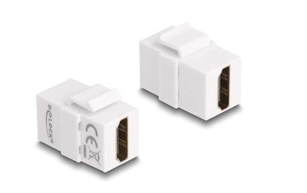 Delock Keystone-Modul HDMI Weiss
