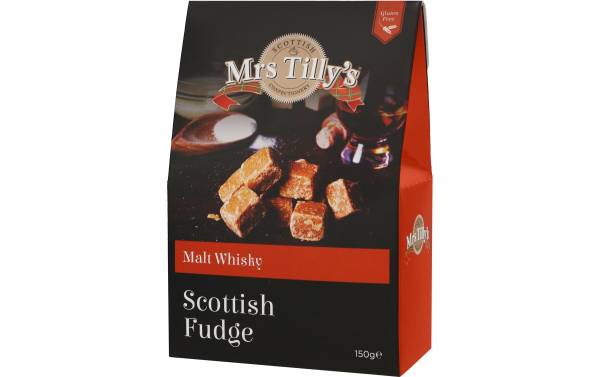 Mrs. Tilly&#039;s Malt Whisky Fudge 150 g