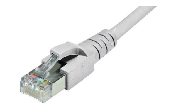 Dätwyler IT Infra Patchkabel Cat 6A, S/FTP, 10 m, Grau