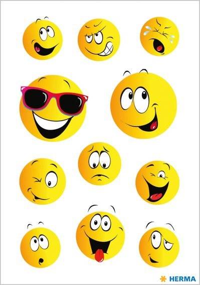 HERMA Sticker DECOR 'Lovely Emoijs'