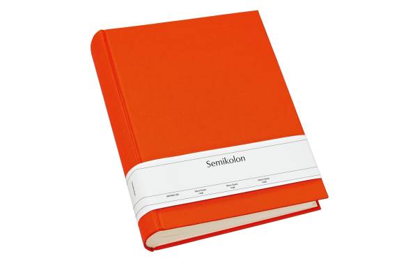 Semikolon Fotoalbum Classic Large 24.5 cm x 30.5 cm Orange