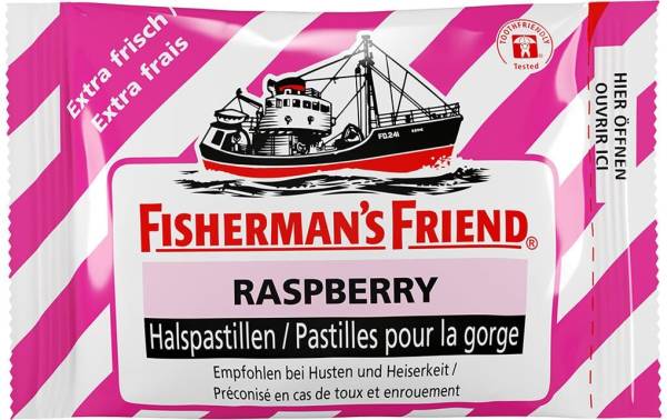 Fisherman&#039;s Bonbons Raspberry 25 g