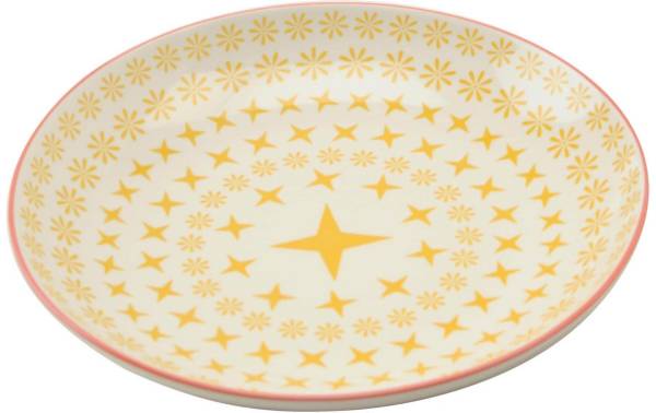 Haynan Suppen- & Pastateller Ø 25 cm, 1 Stück, Gelb