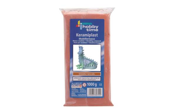 Glorex Modelliermasse Keramiplast Terracotta