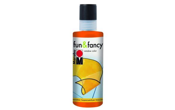 Marabu Window Color "fun & fancy", 80 ml, orange