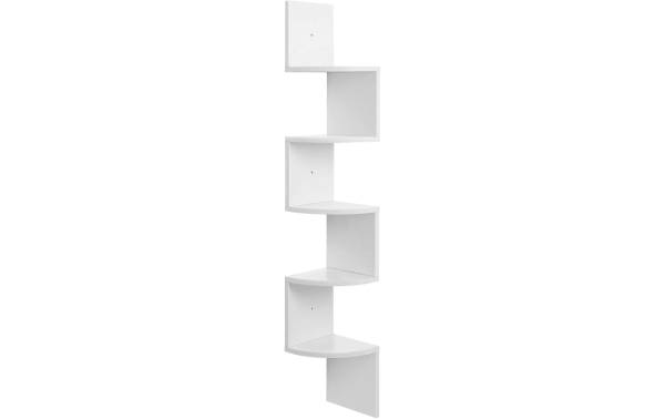 VASAGLE Regal mit 5 Ebenen aus Spanplatte, Weiss
