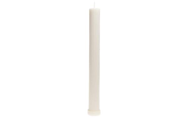 santabarbara THE LABEL Stabkerze Long Pillar 3 x 26 cm, Crème
