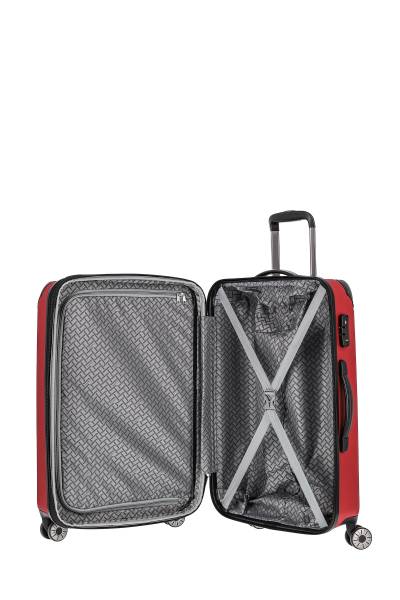 Travelite CITY 4w Trolley M, Rot
