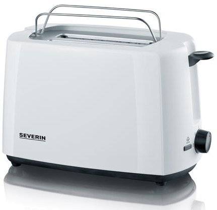 SEVERIN 2-Scheiben Toaster AT 2286, weiß/schwarz
