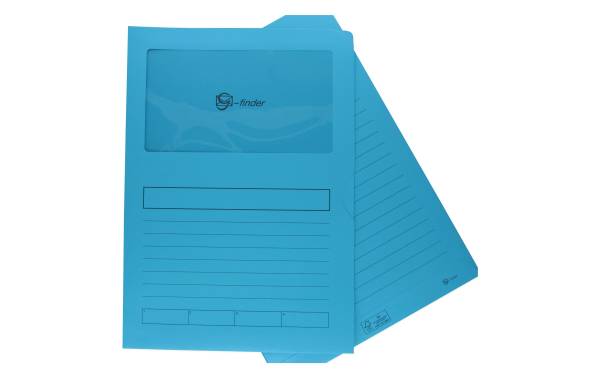 Goessler Ordnungsmappe G-Finder mit VD Intensivblau, 100 Stück