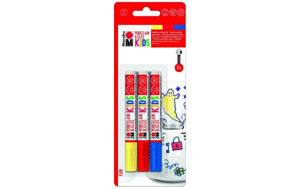 Marabu Marker "Porcelain & Glas KIDS", FUN