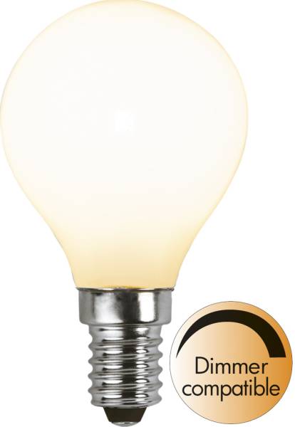LED Leuchtmittel E14 P45 Opaque Filament RA90