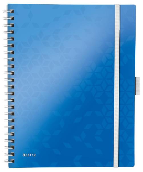 Spiralbuch WOW A4 blau LEITZ 46440036