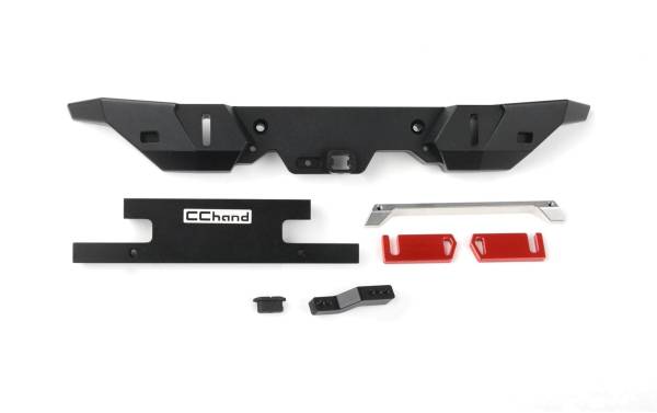 RC4WD Heck Stossstange mit AHK, Metall, TRX-4 Bronco 21
