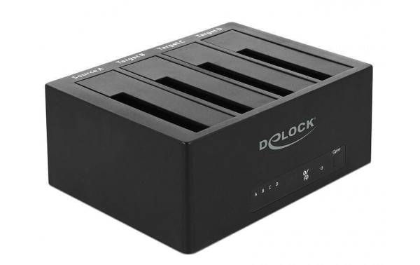 Delock Docking- und Klonstation 64063 für 4x SATA HDD / SSD