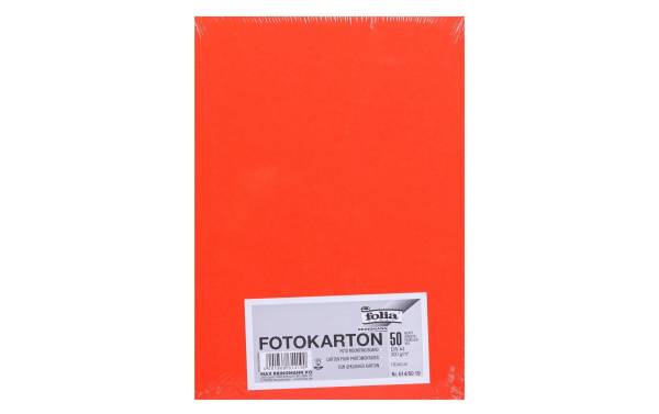 folia Fotokarton, DIN A4, 300 g/qm, hibiscus