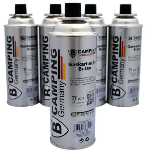 520ml Gaskartusche Butan 227g für Gaskocher und Gasbrenner