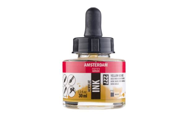 Amsterdam Acryltinte 30 ml, Gelber Ocker