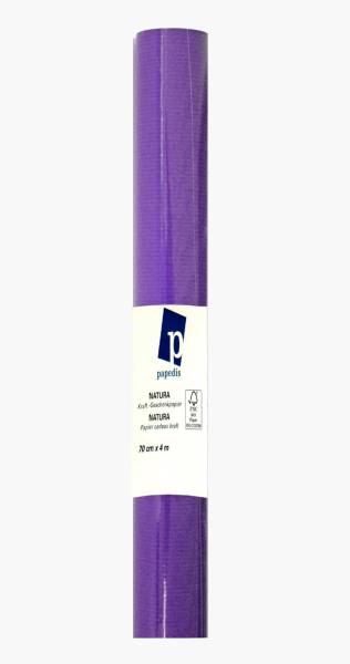Kraft-Geschenkpapier 70cmx4m violet NEUTRAL 403151