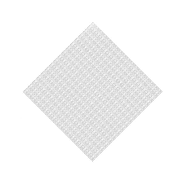 Damastmitteldecke (PAP) weiß 80 x 80 cm - 250 Stück