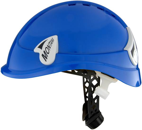 Artilux Montana II Roto Schutzhelm mit Drehverschluss – blau