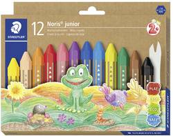 STAEDTLER Wachsmalkreide Noris junior, 18er Kartonetui