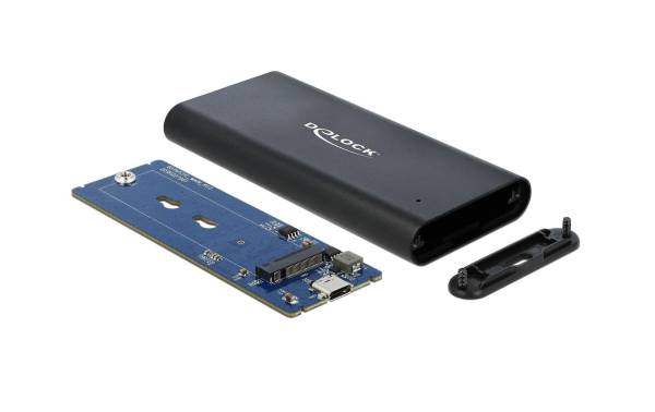 Delock Externes Gehäuse USB3.1 Typ-C – NVME SSD M.2