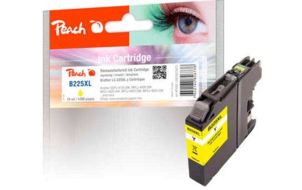 Peach Tinte Brother LC-225XL Yellow