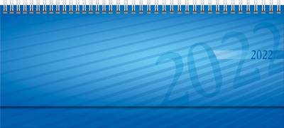 rido idé Tischkalender "septant", 2024, blau