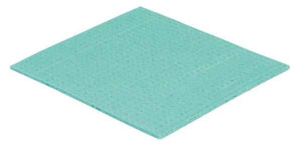 16x Schwammtuch feucht 10er grün 200x180mm