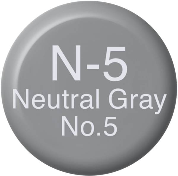COPIC Ink Refill 2107691 N-5 – Neutral Grey No.5
