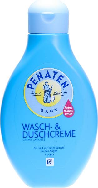 Penaten Baby Wasch-&amp; Duschcreme - Flasche à 400ml
