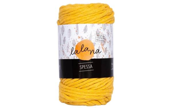 lalana Wolle Spessa 250 g, Senfgelb