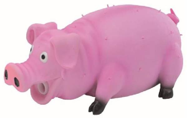 Nobby Hunde-Spielzeug Latex Schwein, 20 cm