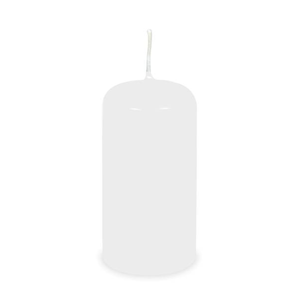 Stumpenkerze weiß 60 x 120 mm – 1 Stück