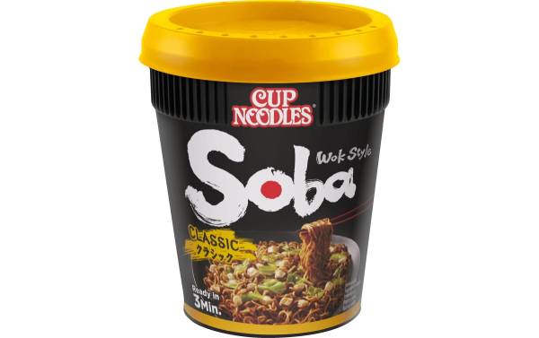 Nissin Food Becher Soba Cup Nudeln Classic 90 g