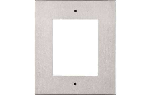 2N Montagerahmen für den Wandeinbau – 1 Modul, silber