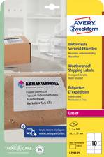 AVERY ZW. Zweckform Wetterfeste Versand-Etiketten, 99,1 x 57 mm
