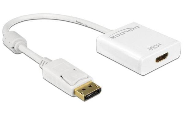Delock Konverter DP – HDMI Weiss