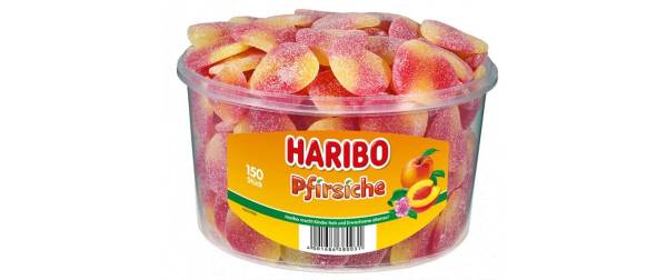 Haribo Gummibonbons Pfirsiche 150 Stück