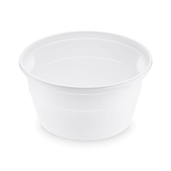 Schale (PP) weiß 127mm 500ml – 50 Stück