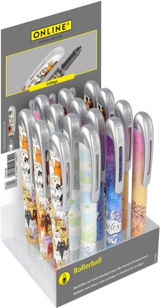 ONLINE Display Rollerball College 12637/15 Happy Life 15 Stück