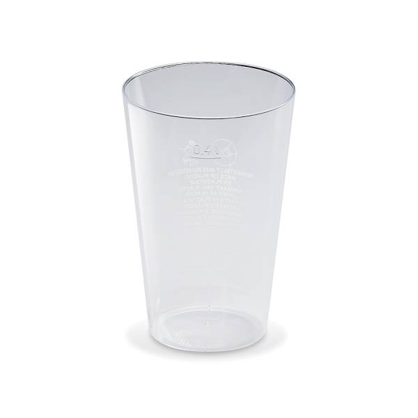 Trinkglas (PS) 86mm 0,4L – 50 Stück