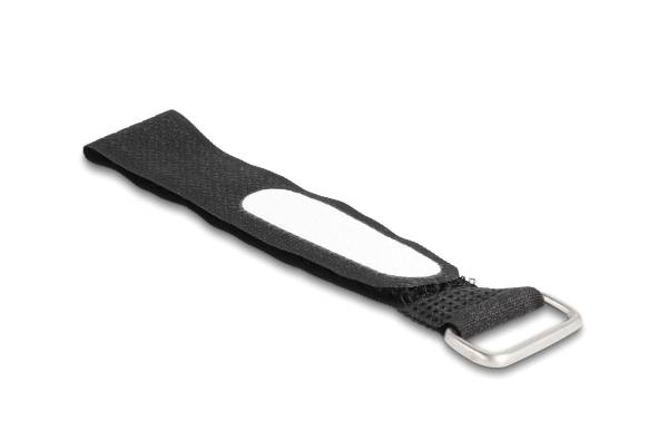Delock Klettkabelbinder Schwarz 203 mm x 20 mm 5 Stück