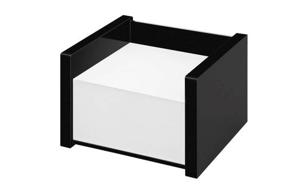 WEDO Zettelbox "black office", schwarz